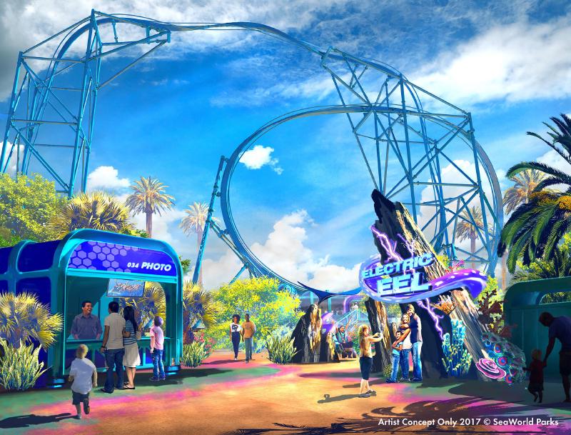 Featured image of post Electric Eel : Sky Rocket 2 pour SeaWorld San Diego en 2018 !